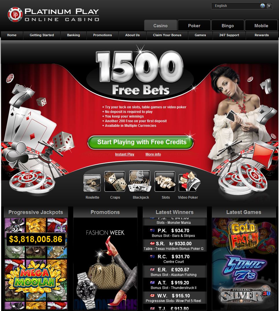 online casino promotion topic